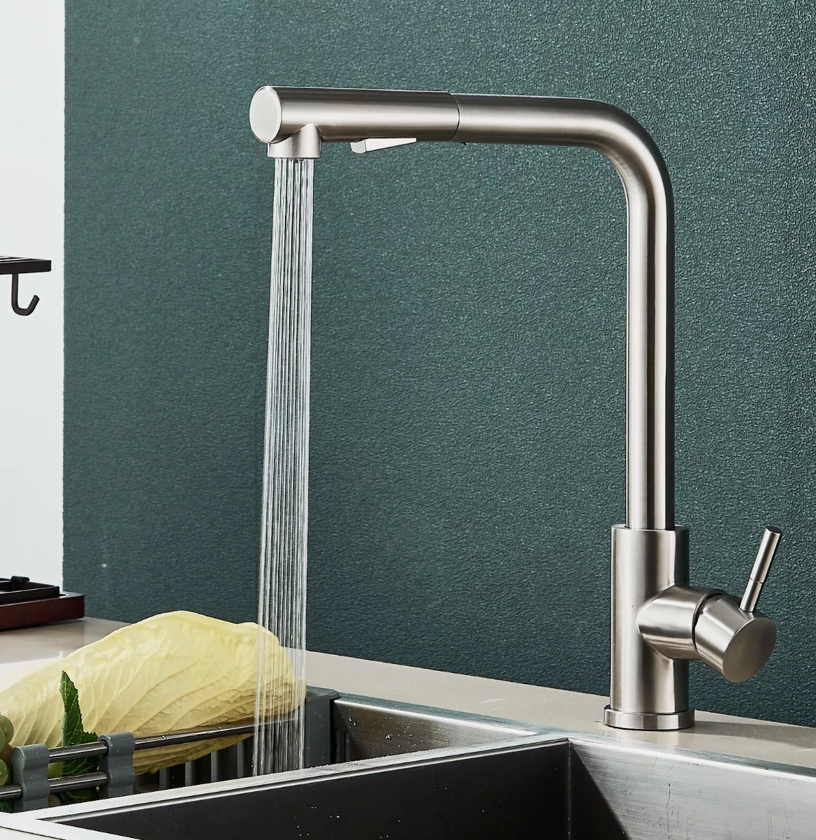 Küchenarmatur ausziehbar drehbar