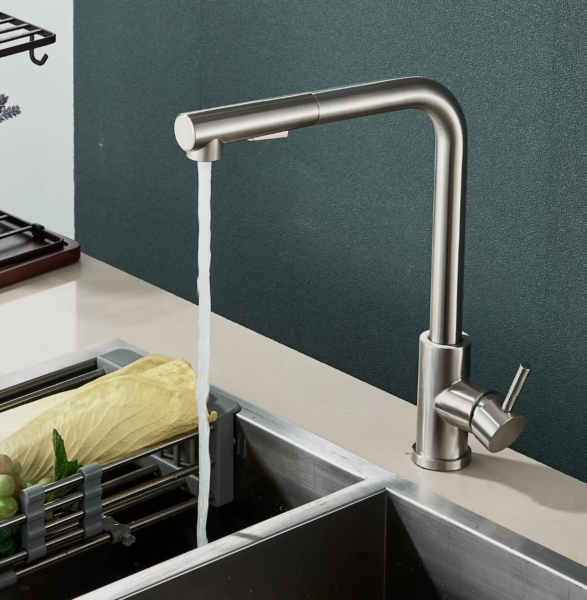 Küchenarmatur ausziehbar drehbar