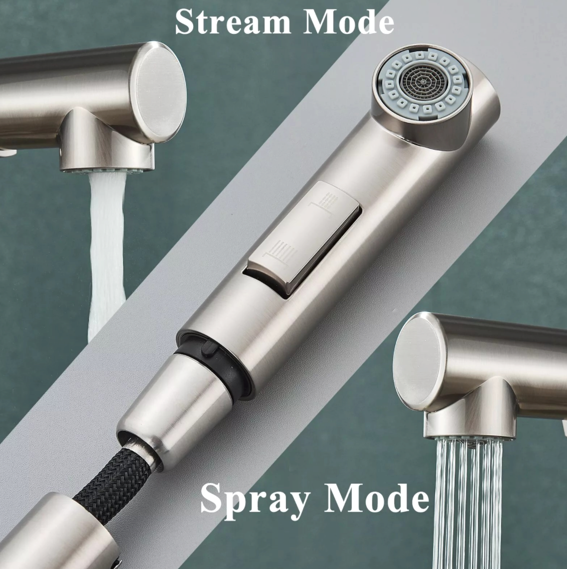 Küchenarmatur ausziehbar drehbar