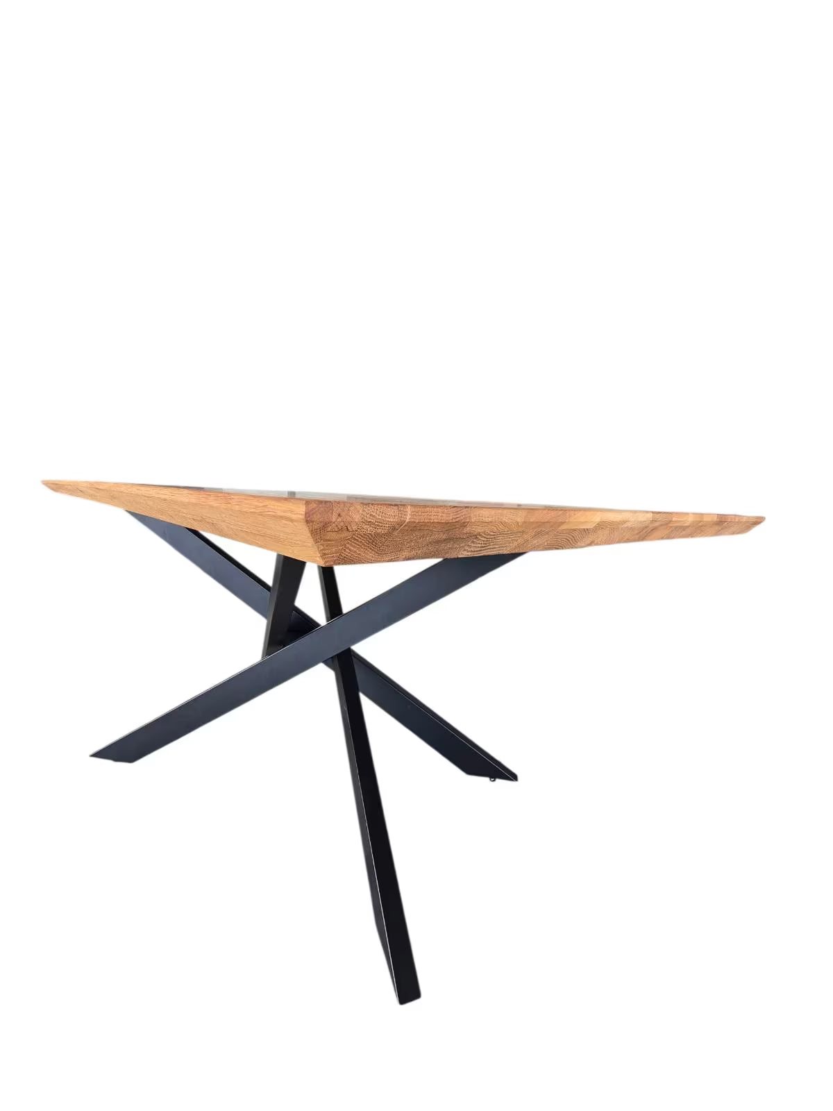 Esstisch Eiche massiv geölt – mit Schweizer Kante Größen: 180×100 | 200×100 | 220×100 cm