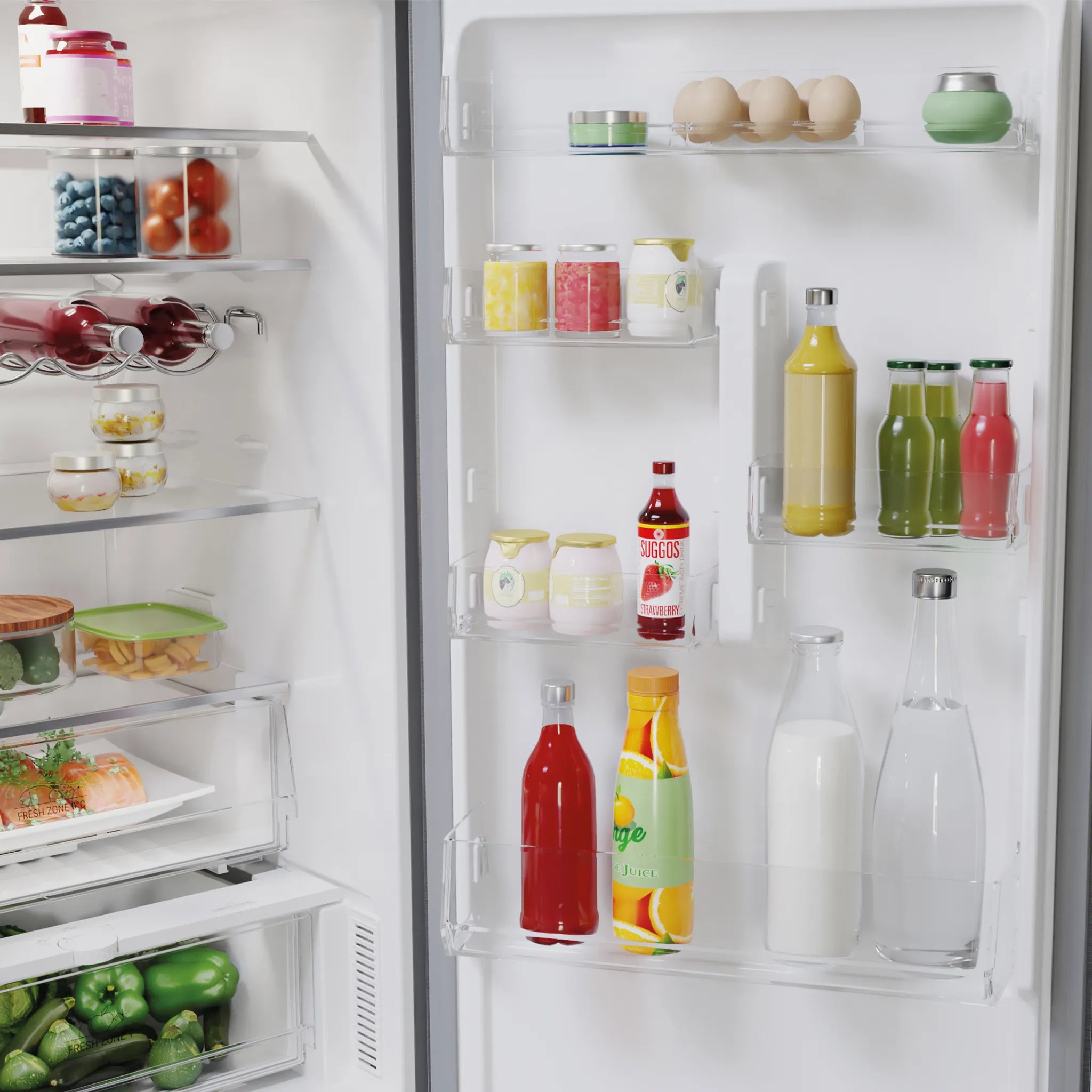 BAUKNECHT Kühl-/Gefrierkombination KGNF 210C2IN