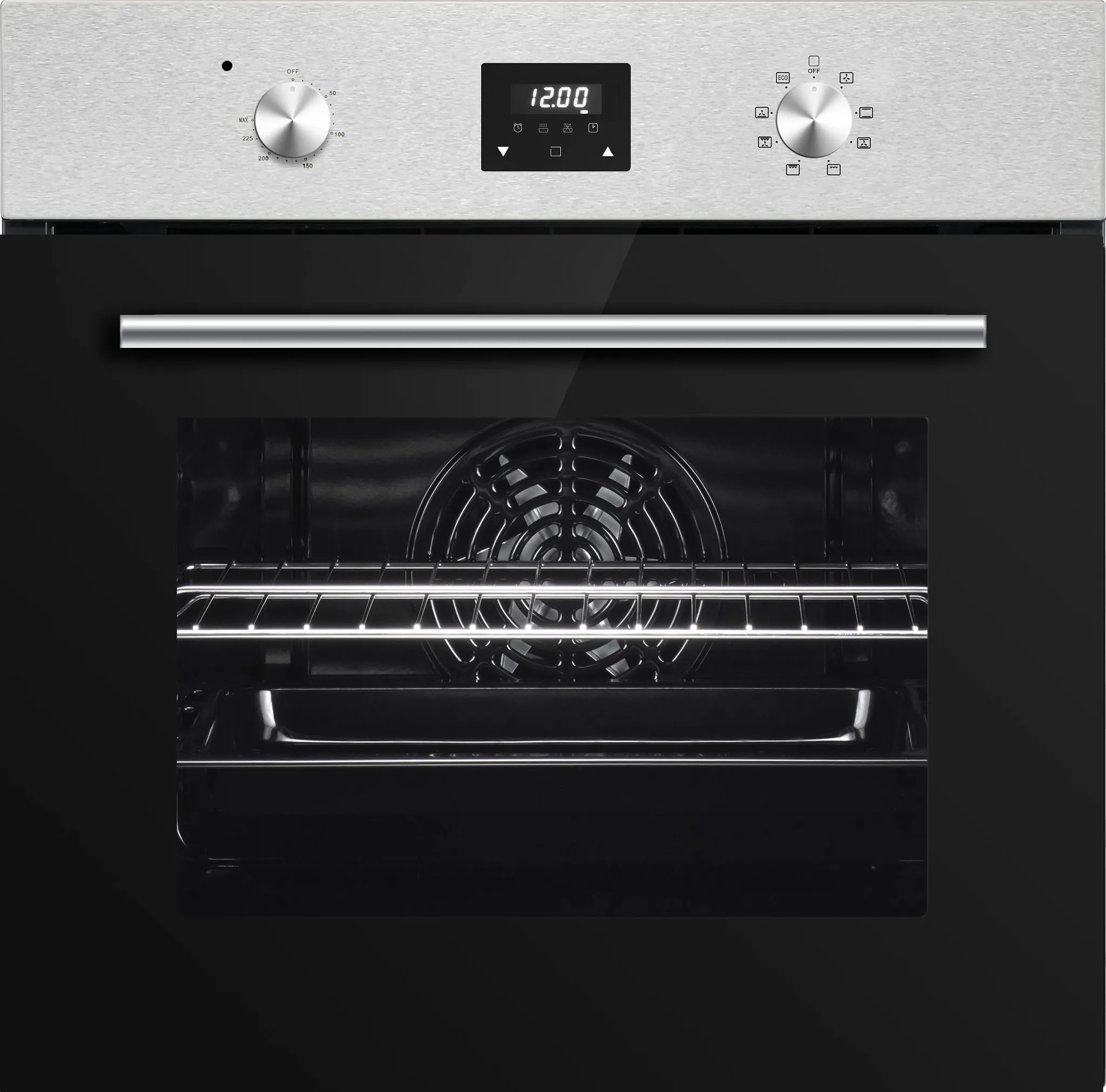 PKM Einbaubackofen EB7IXD – 64 Liter – LED-Display – Energieklass