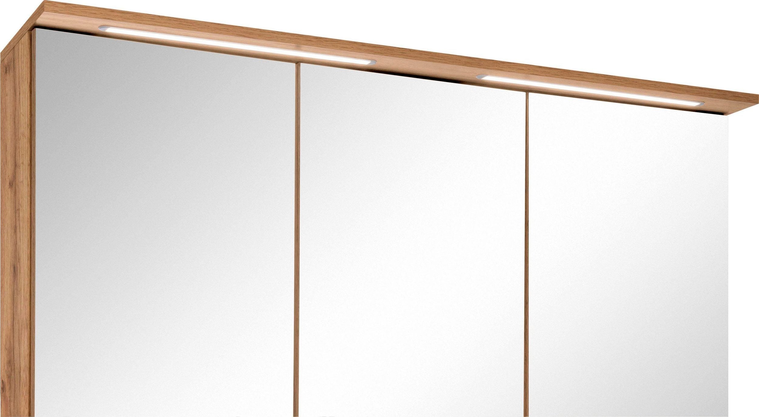 Badezimmermöbel-Set – 120cm Waschtisch & Spiegelschrank