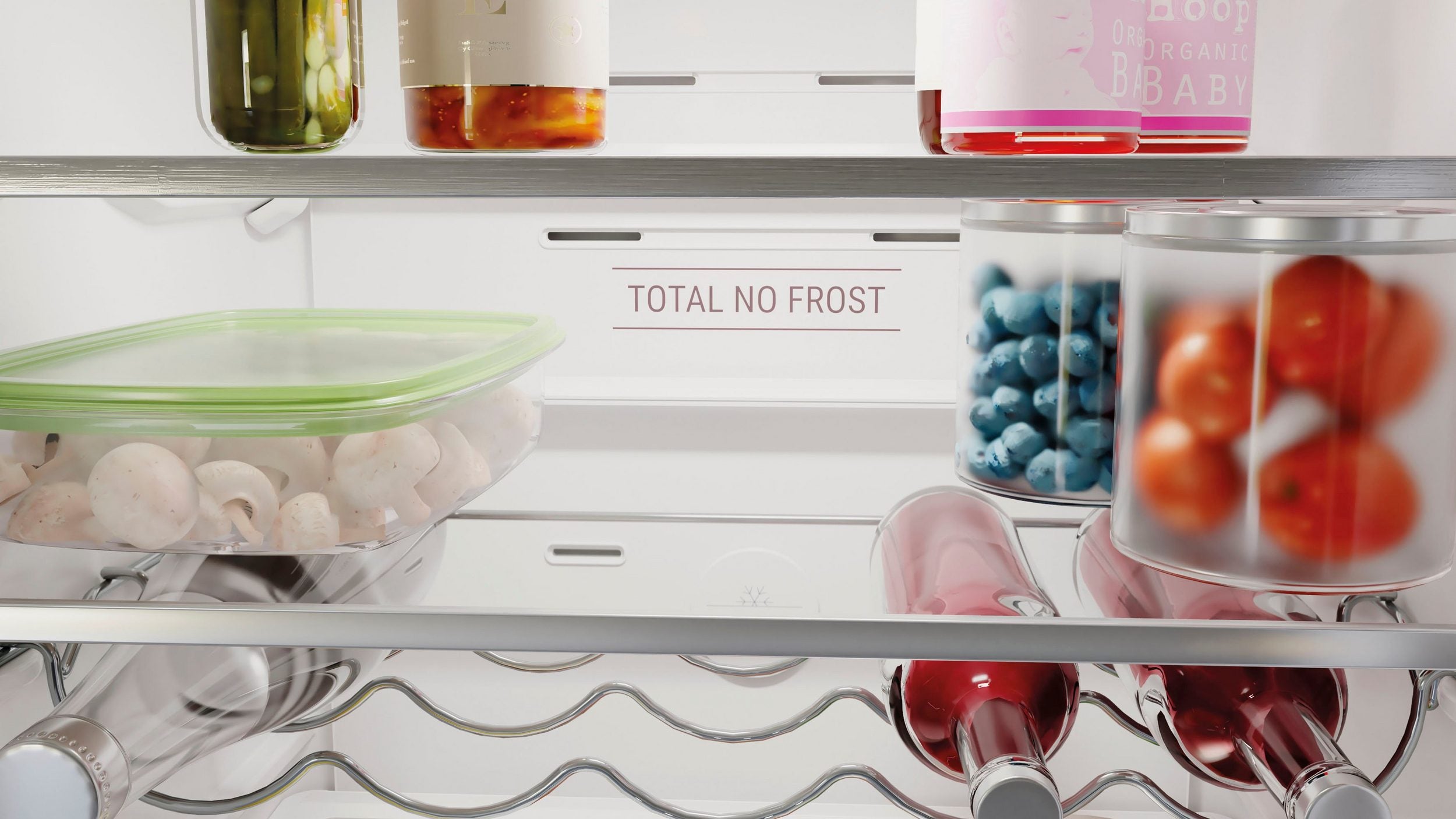 BAUKNECHT Kühl-/Gefrierkombination KGNF 210C2IN