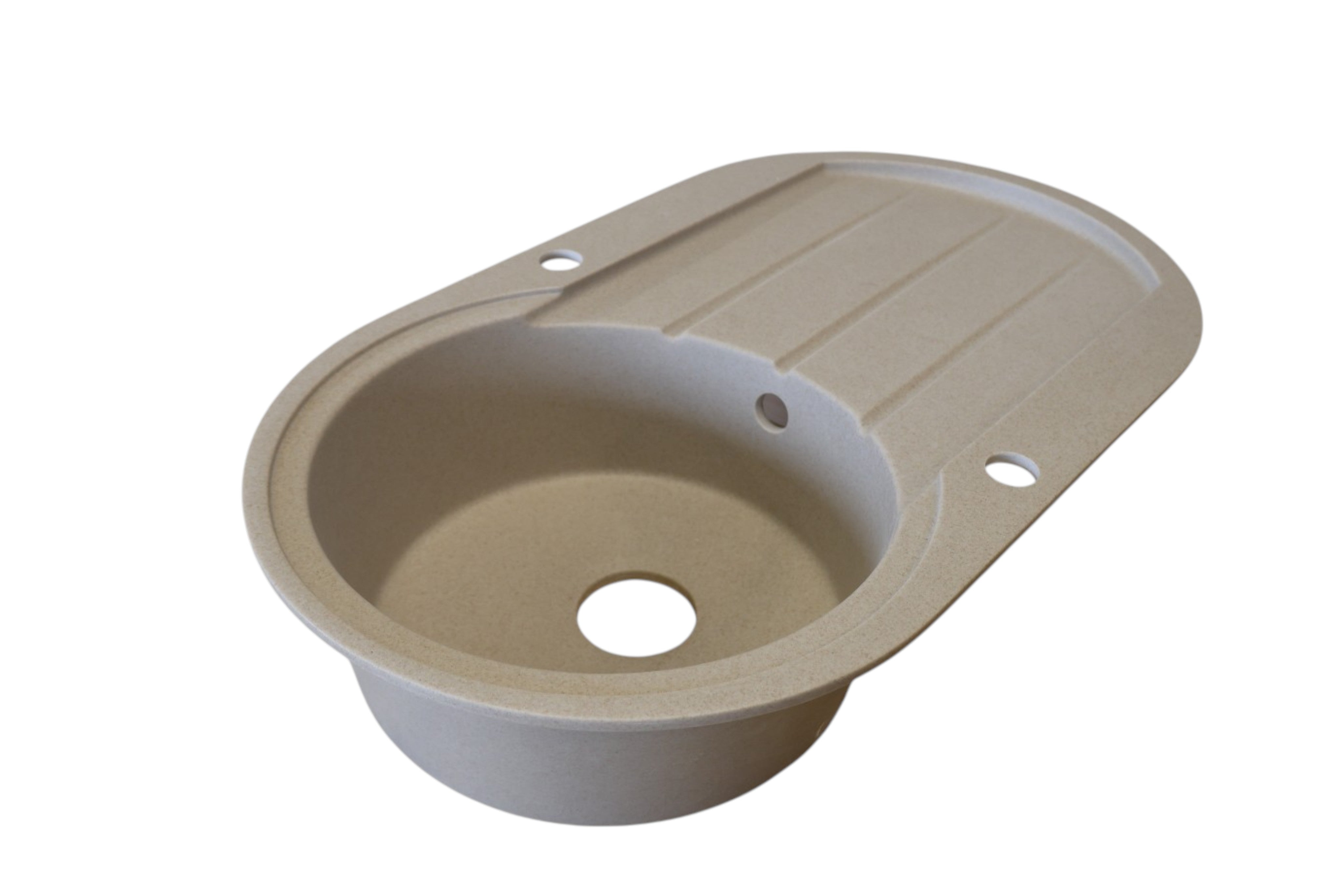 Granit-Spülbecken / Einbaubecken 86x50 cm – Beige