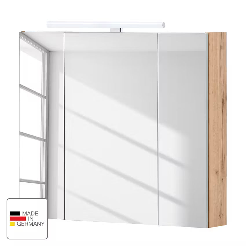 Spiegelschrank VELNO-60 cm – Wotaneiche