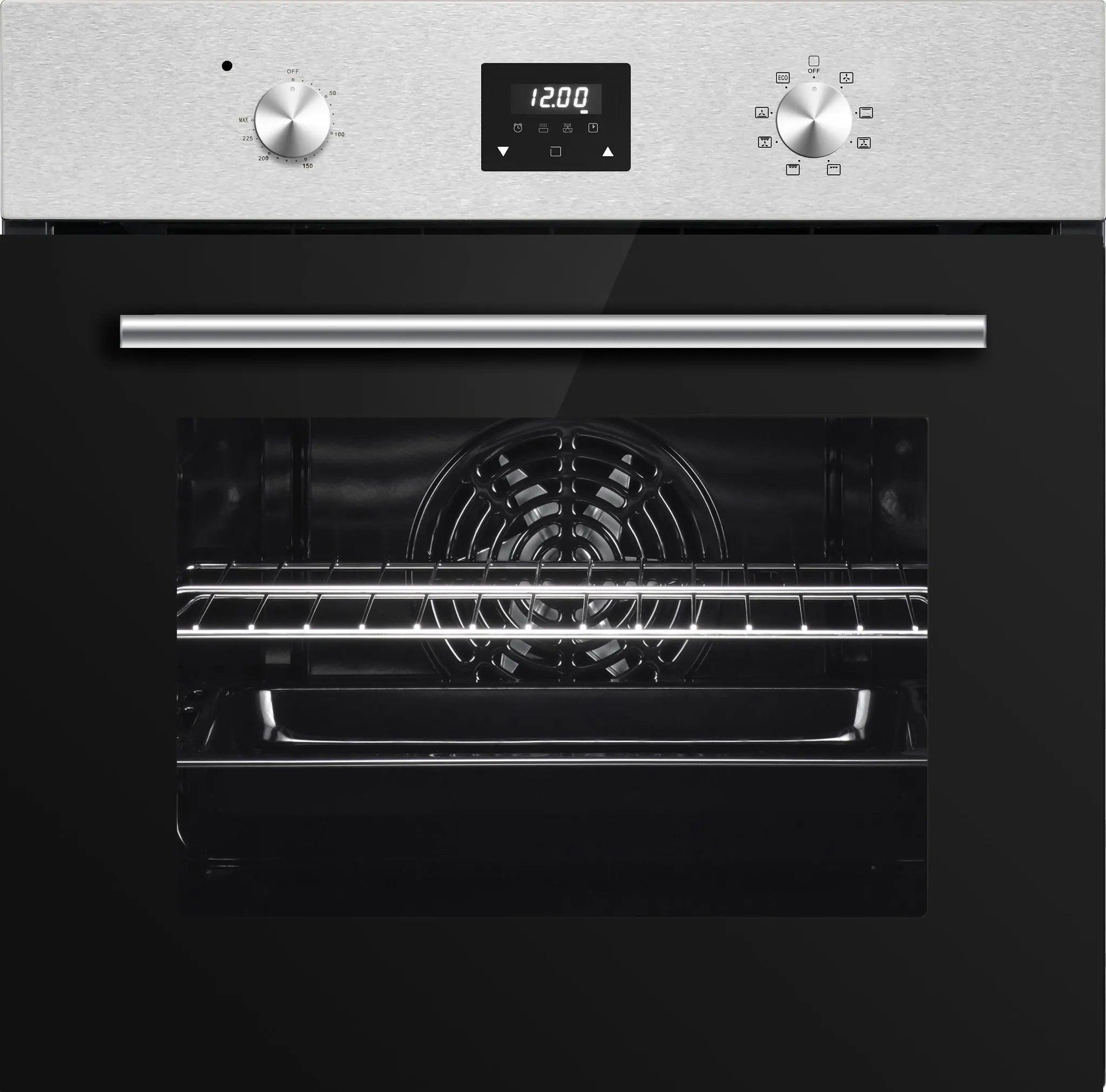 PKM Einbaubackofen EB7IXD – 64 Liter – LED-Display – Energieklass
