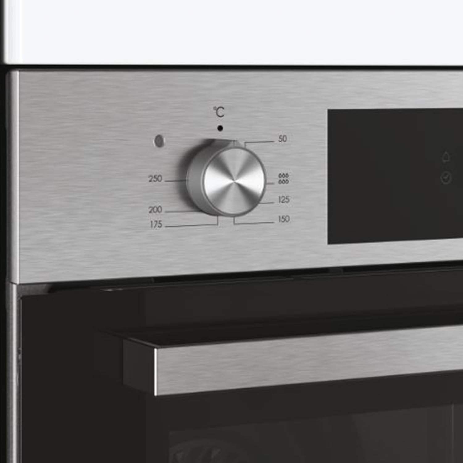 Candy FCT615X DE Einbau-Backofen 70 Liter Edelstahl | Umluft | Aquactiva Reinigung | Energieklasse A+