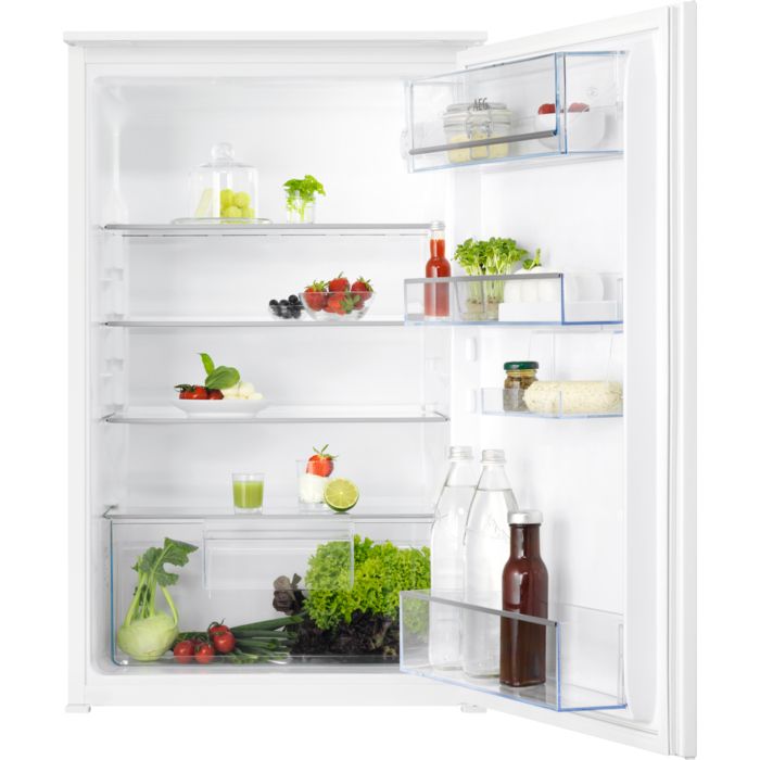 Einbaukühlschrank Hoch Ca 88cm AEG G880E1 flexiblem Stauraum und LED-Beleuchtung