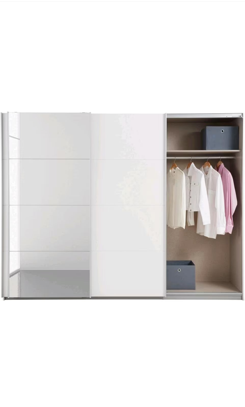 Kleiderschrank Schrank  Blanco  Ca. 270x210x62 Cm