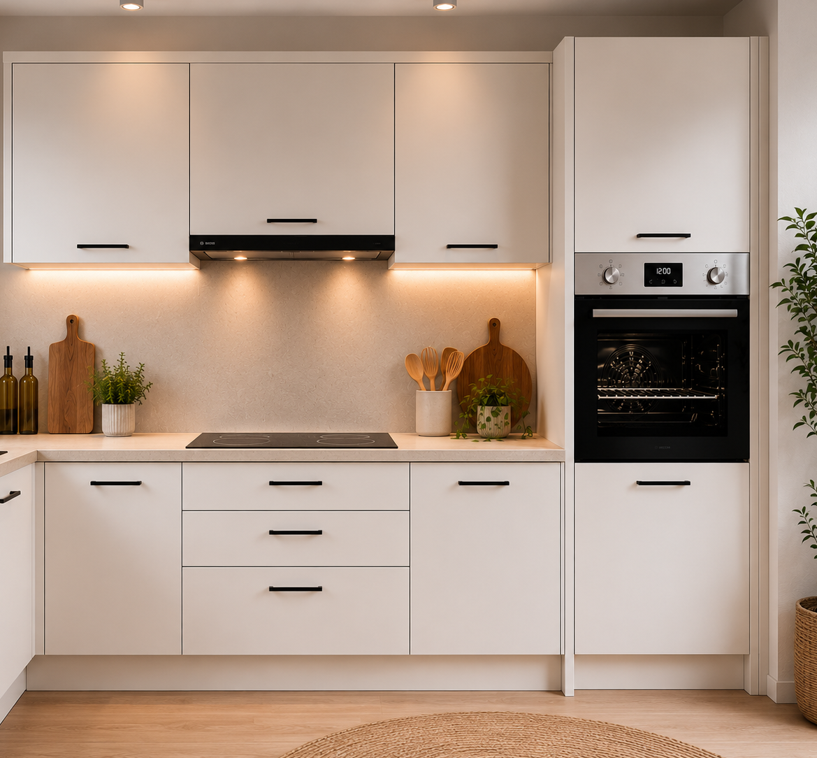 PKM Einbaubackofen EB7IXD – 64 Liter – LED-Display – Energieklass