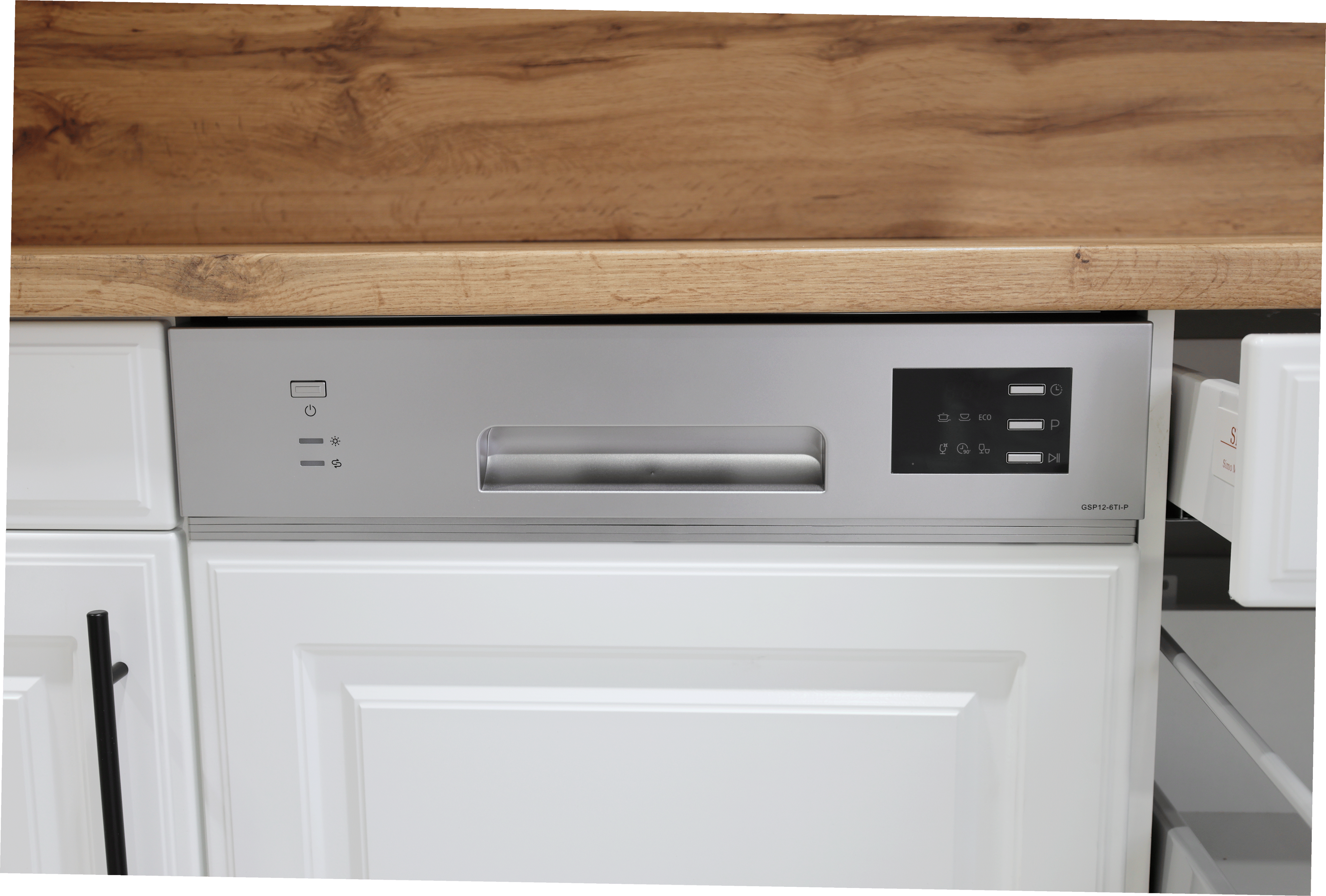 Moderne Landhausküche 310 cm – Weiß – Soft-Close &amp; Premium-Auszüge – inkl. 5 Elektrogeräte &amp; Nischenrückwand – Made in Germany