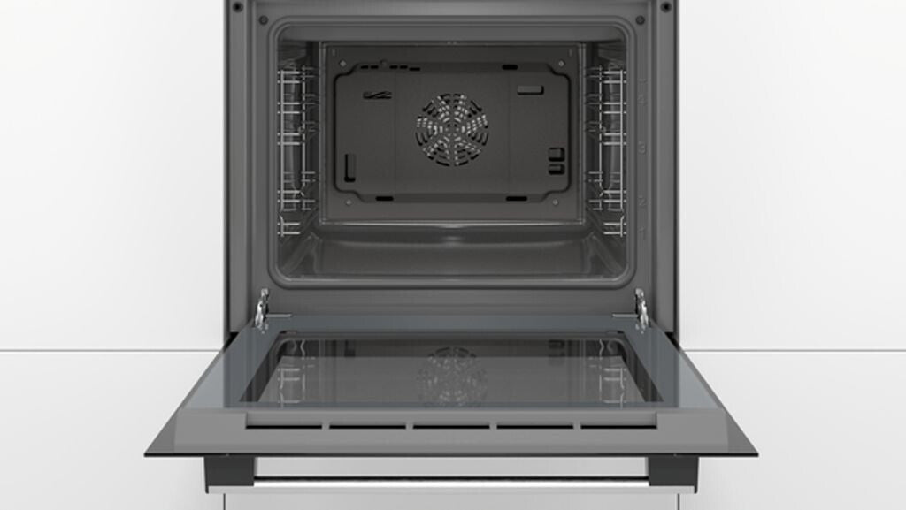 Bosch HBF133BR0 Backofen Edelstahl EcoClean Direct 5 Heizarten LED-Display Einbaubackofen