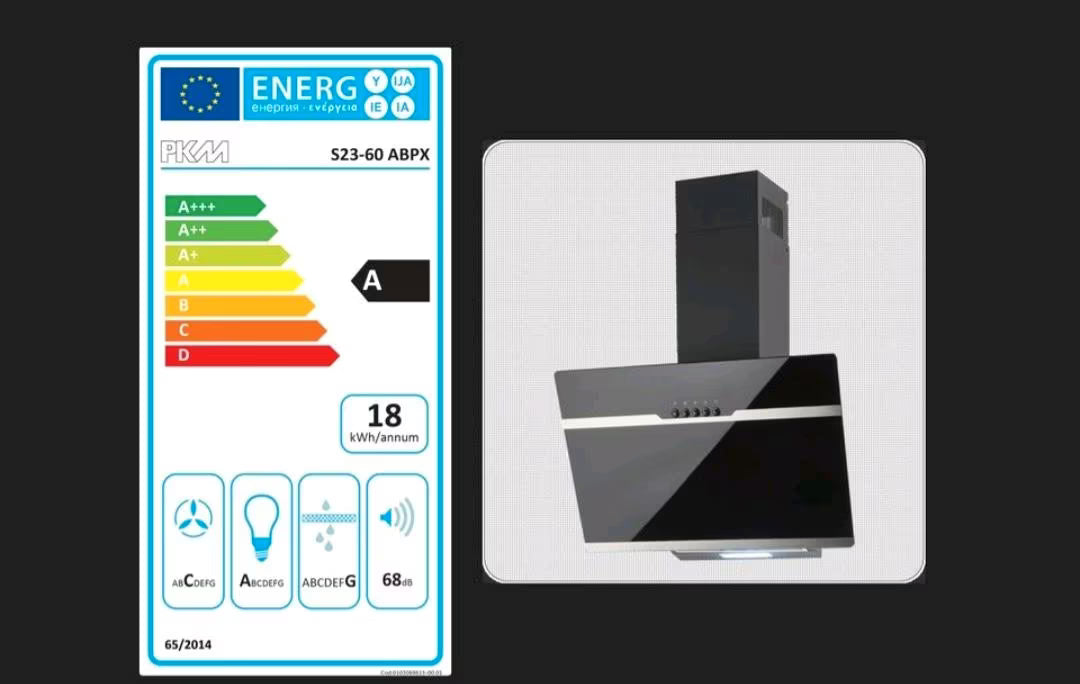 Moderne Einbauküche 290cm weiß mit Holzarbeitsplatte